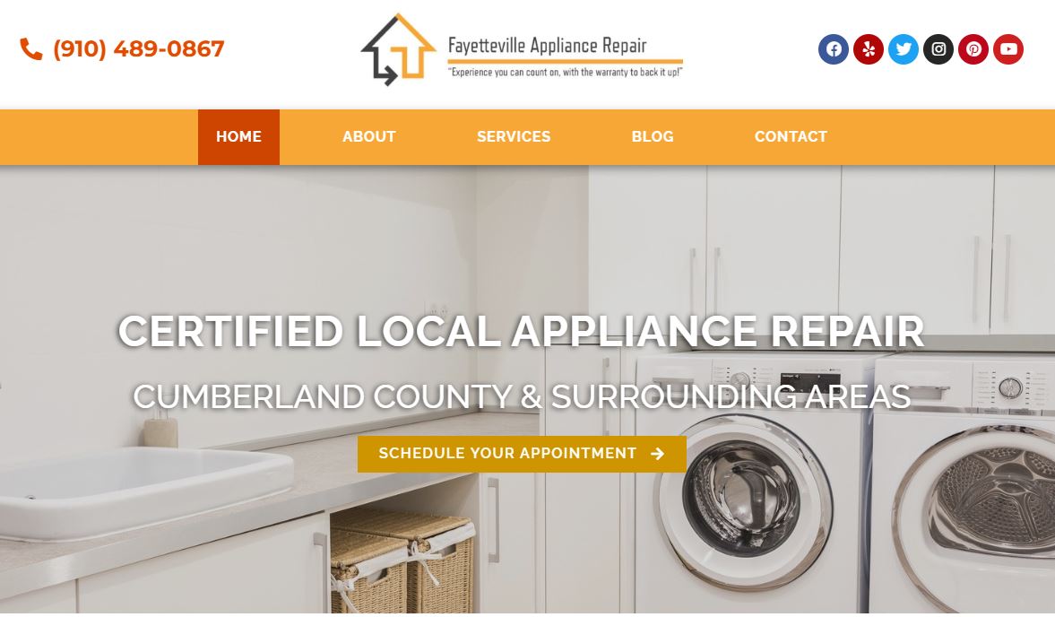 Appliance Repair Fayetteville NC - Home Service Reapir Fayetteville